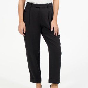 NWT Everlane The Put-Together Pleat Pant Black